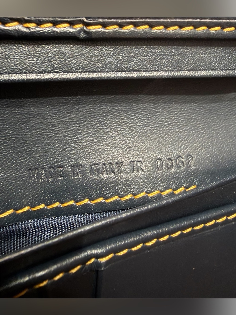 Christian Dior Blue Monogram Trotter Canvas Long Wallet With COA - Picture 7 of 9